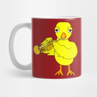 Trumpet Chick Mug